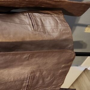 Uniform  leather gold copper